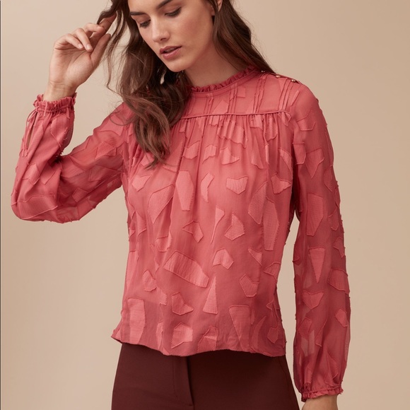 ARITZIA Le Fou Wilfred Henriette Blouse - Ash XXS - Picture 7 of 7